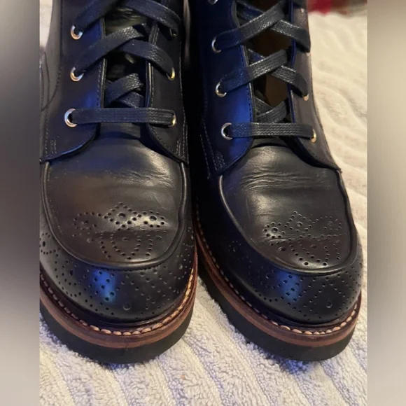 From the Office of Angela Scott Mr. Ryan wedge booties - Picture 15 of 16